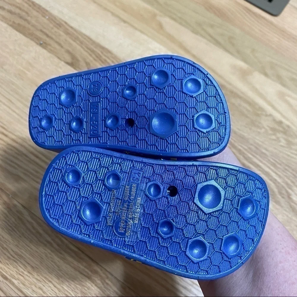 Swiggles Shark Print Sandals NWT 5/6 Blue Baby Boys